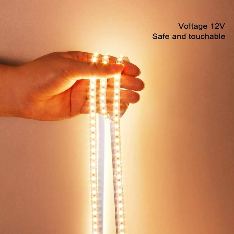 2835 LED Strip Light Source 5M/Roll DC 12V/24V PCB Putih Mengeluarkan Warna Untuk Pencahayaan Dalam Ruang