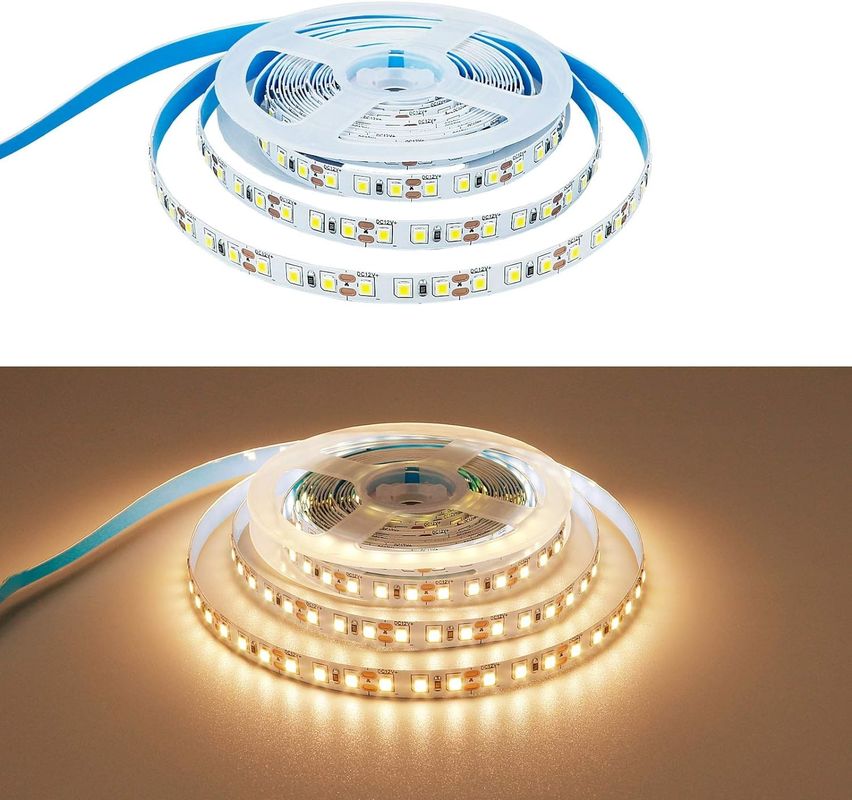 2835 LED Strip Light Source 5M/Roll DC 12V/24V PCB Putih Mengeluarkan Warna Untuk Pencahayaan Dalam Ruang