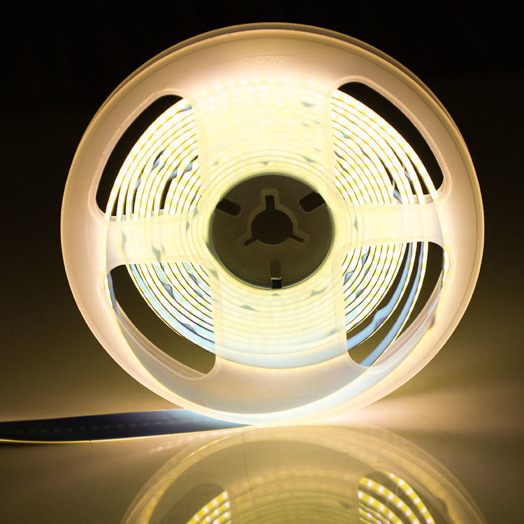 COB LED Strip 320leds 2024 jual panas Cuttable 12VDC CRI90 3000K 2700K 4000K 6000K COB led strip untuk ruang tamu