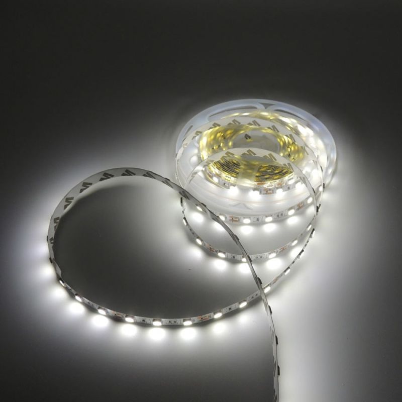 5m/roll SMD2835 Fleksibel LED Strip 120LEDs Pabrik Langsung Kualitas Baik 8mm PCB IP20 Dekorasi dalam ruangan