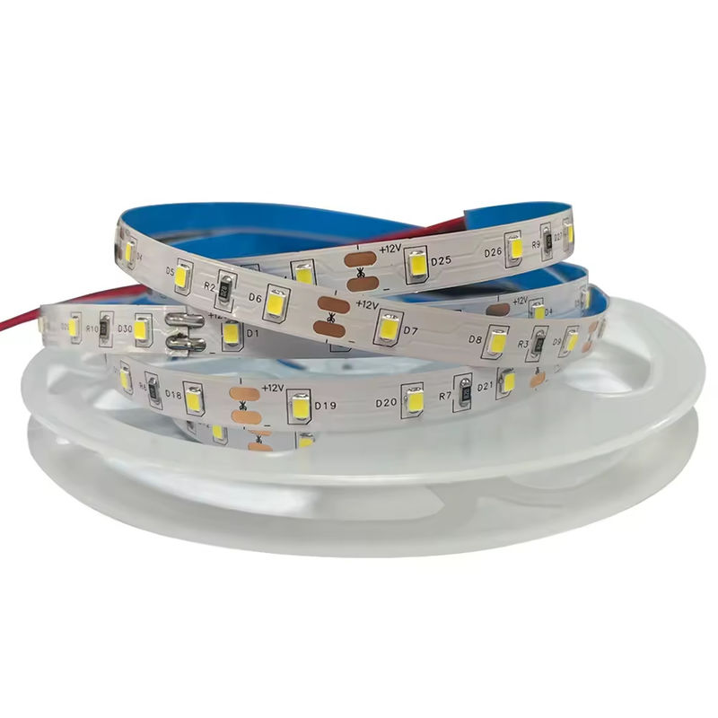 60 leds/m 2835 LED Strip Light 5m/Roll 20-22LM 120° Beam Angle 2700 4000k 6000K Solusi Pencahayaan Indoor untuk rumah