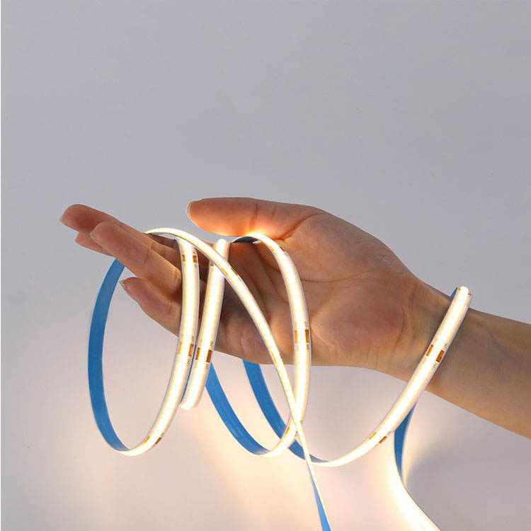 480LEDS 90Ra Dimmable 12W/M COB LED Strip for Lighting Solutions Sertifikasi CE/RoHS