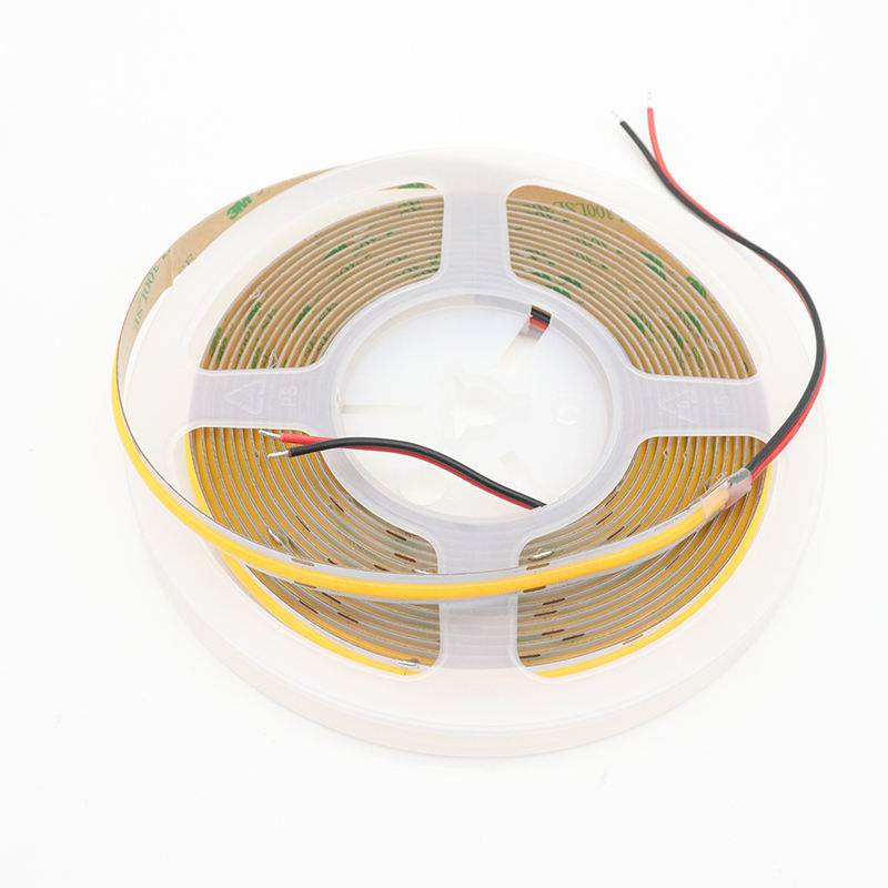 480LEDS 90Ra Dimmable 12W/M COB LED Strip for Lighting Solutions Sertifikasi CE/RoHS