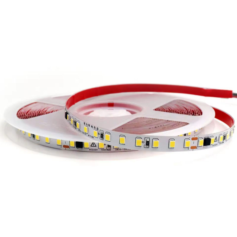 2835 120Leds 8W/M CRI80 Fleksibel LED Strip 5M/10M Panjang untuk Dekorasi Natal Rumah