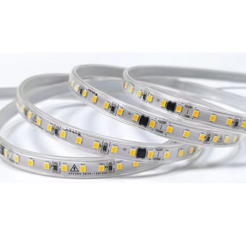 Lampu LED 110V 10cm yang dapat dipotong IP65 120 LED 2835 Lampu pita strip LED Non-Waterproof IP20 Fleksibel LED Strip