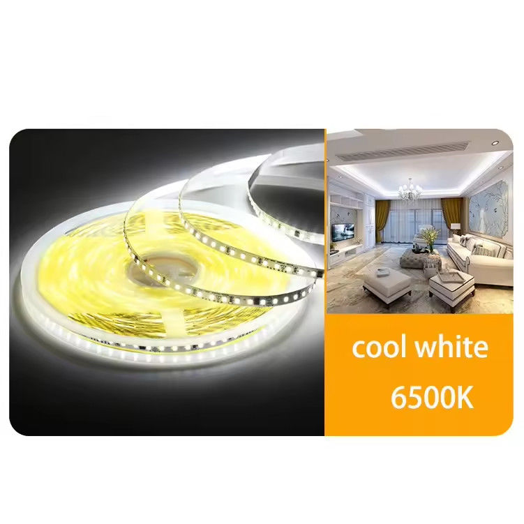Lampu LED 110V 10cm yang dapat dipotong IP65 120 LED 2835 Lampu pita strip LED Non-Waterproof IP20 Fleksibel LED Strip