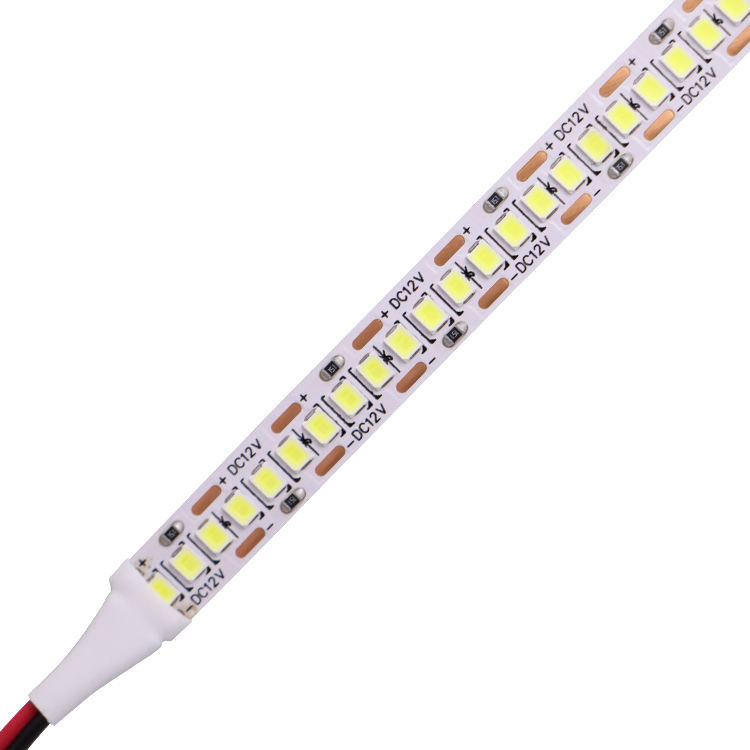 2835 240 led per meter lampu strip LED 80Ra 5m/roll IP20 pencahayaan dalam ruangan