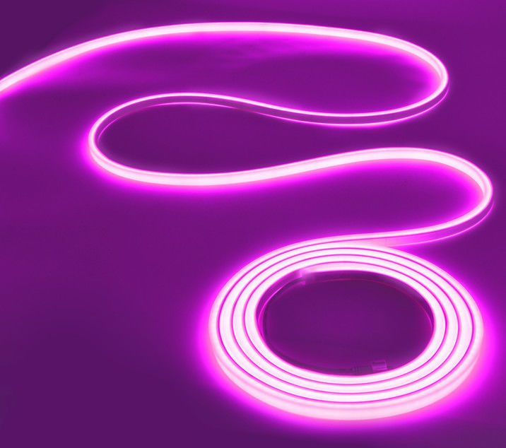Fleksibel luar Silicone Neon LED Strip 6000K 3000K 4000K RGB RGBW hemat energi