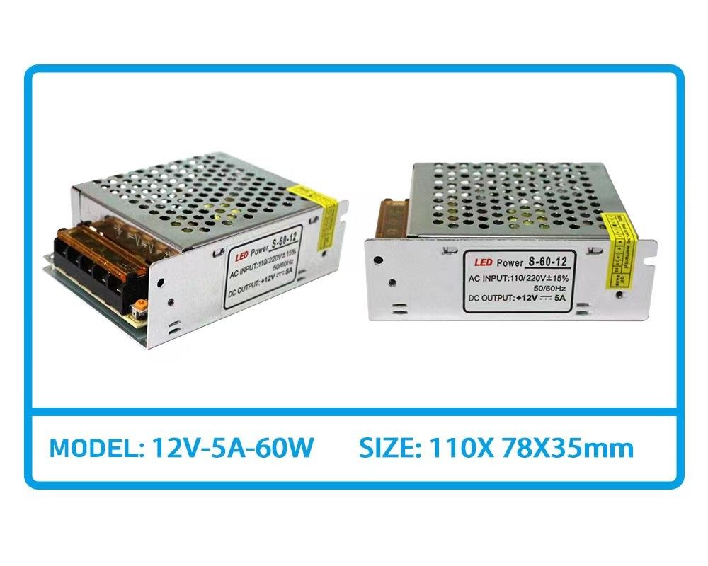 OEM ODM 12V 24V Led Power Supply AC TO DC Switching Power Supply CV Led Driver untuk Strip Led