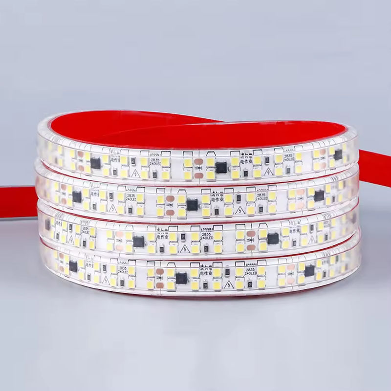 Pengemudi gratis Ip44 220V 110V 2835 240led 10cm potong kembali tongkat 127V tahan air 10cm potong fleksibel led strip untuk luar ruangan