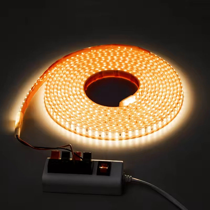 Tanpa driver Tegangan tinggi 220V Driver-free Self-adhesive Light Strip 240leds smd 2835 IP67 IP65 Dekoratif Line Light