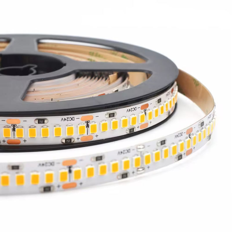 Full Spectrum 2835 Flexible LED Strip CRI>95 CRI>97 120leds/m SDCM<3 R1-R15 semuanya lebih dari 90