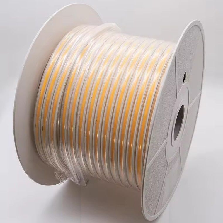 288 led tegangan tinggi 110V 220V fleksibel COB led strip lampu 2700K 3000K 4000K 6000K