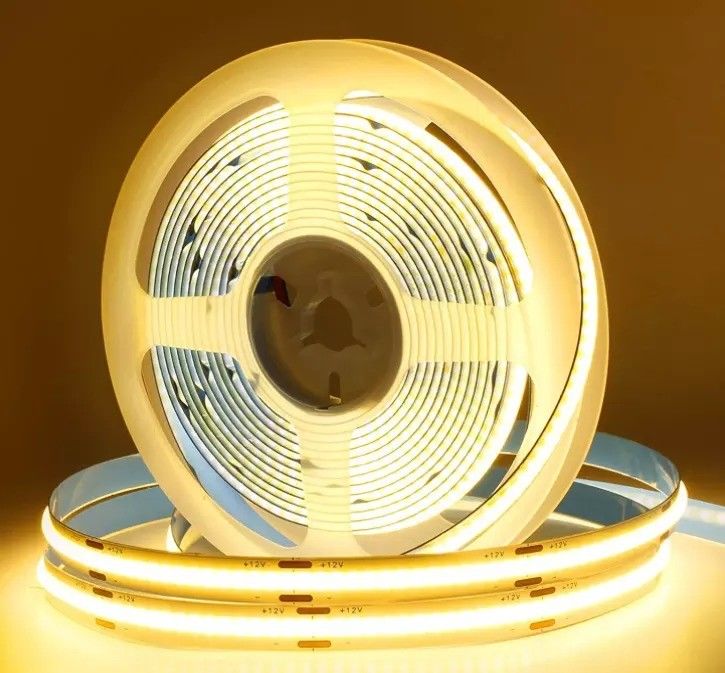 Dekorasi Indoor/Outdoor Waterproof Profile Light COB LED Strip dengan Kontrol Sensor