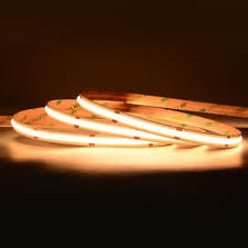 COB LED Strip Light 240d/m 90LM 80Ra 10W/M 220V untuk pencahayaan rumah penuh