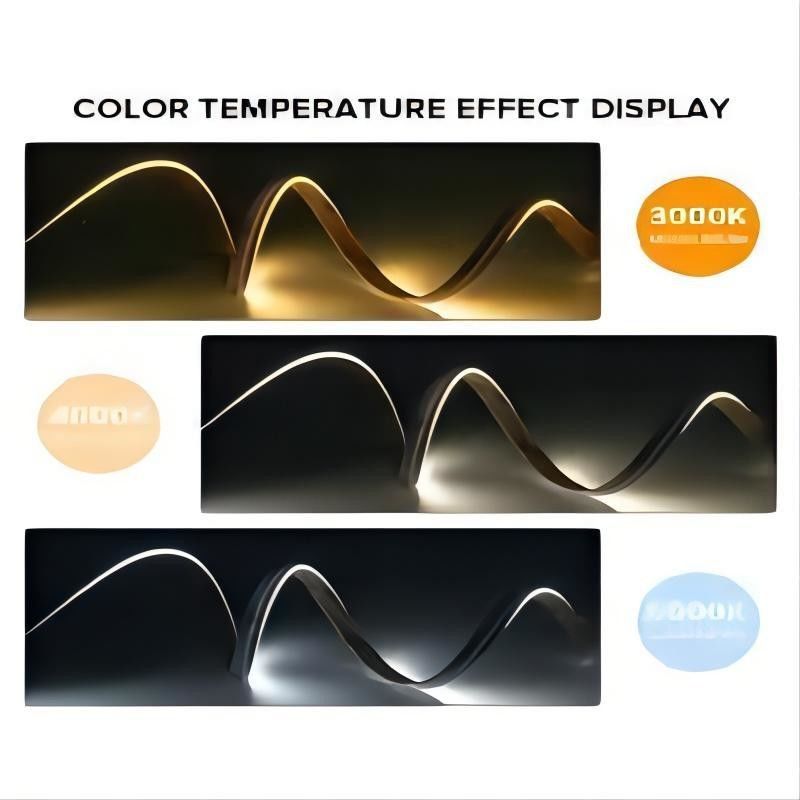 320leds/m LED COB Flexible Strip DC24V 12V 5m 10W untuk pencahayaan lanskap -25 50C CRI 90