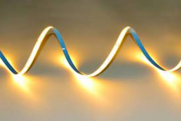 320leds/m LED COB Flexible Strip DC24V 12V 5m 10W untuk pencahayaan lanskap -25 50C CRI 90