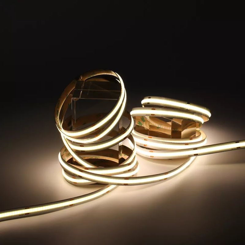 Dekorasi luar ruangan dalam ruangan COB 320 480 CRI90 3 tahun led neonstrips panjang pemotongan 1cm
