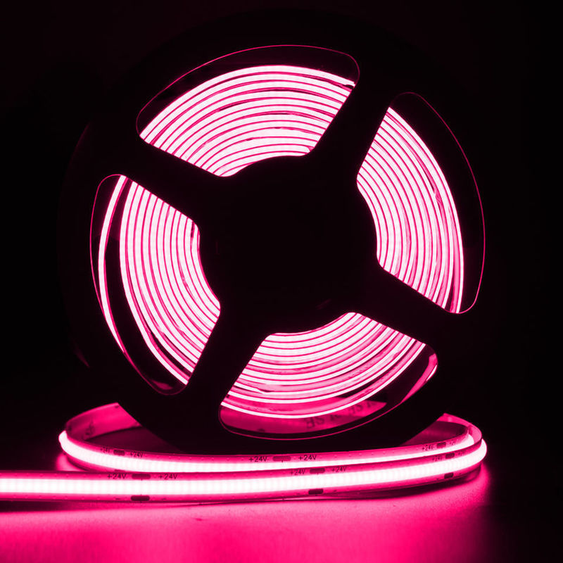 Real Double PCB Low Voltage COB LED Strip untuk Dekorasi Indoor dan Berat Produk 0,2kg