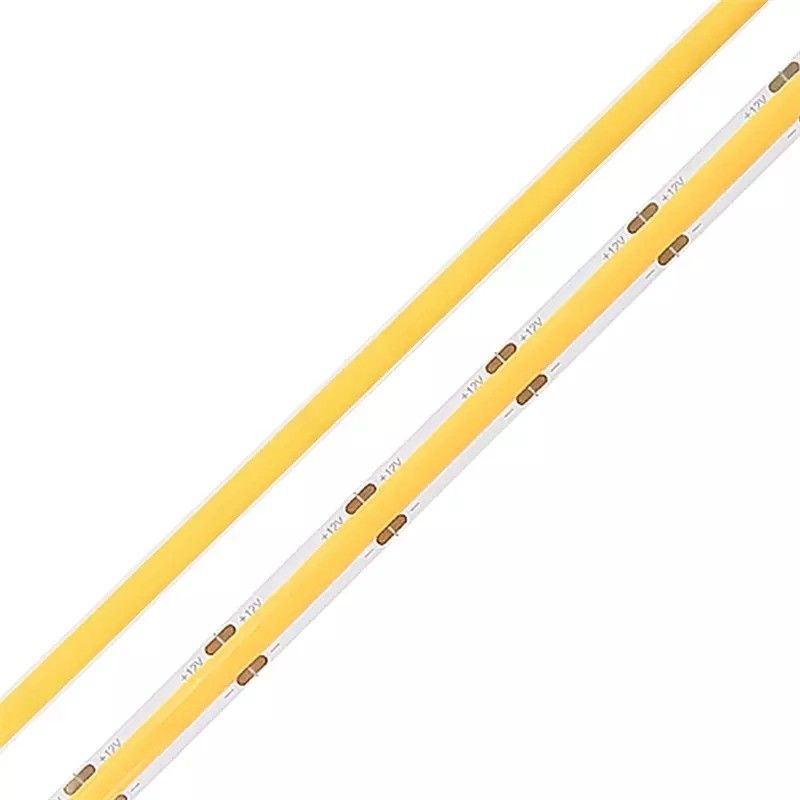 12W Waterproof IP20 COB 480 LED 12V 8mm 10mm LED Strip Light untuk dekorasi taman