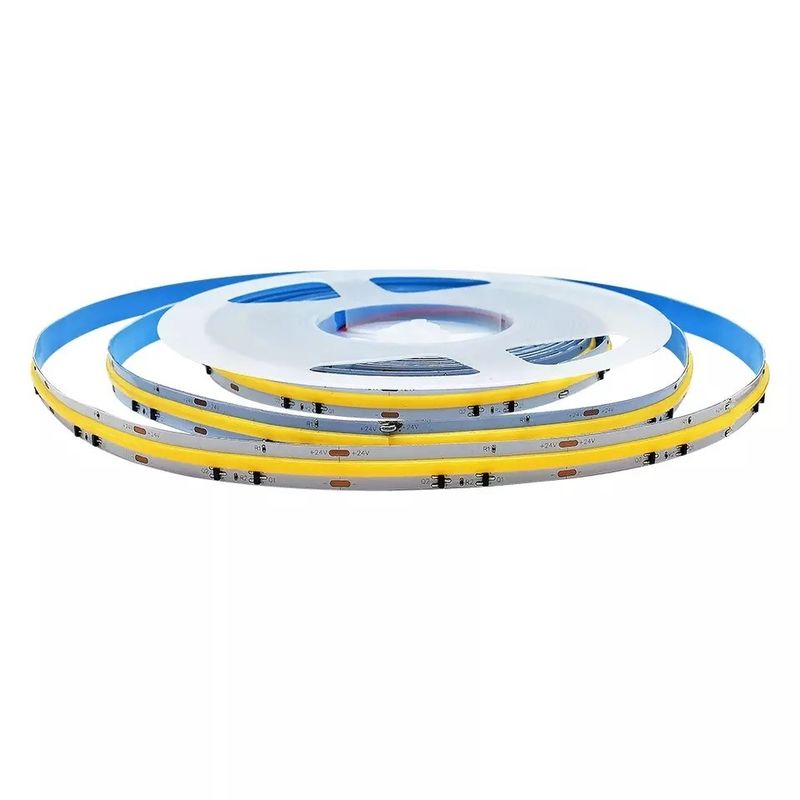 12W Waterproof IP20 COB 480 LED 12V 8mm 10mm LED Strip Light untuk dekorasi taman