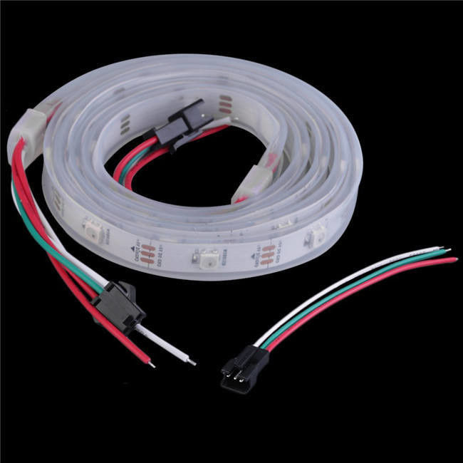 Waterproof 12V ws2812 ws2811 Led Strip 60leds untuk Magic Color RGB Dekorasi CRI Ra 80