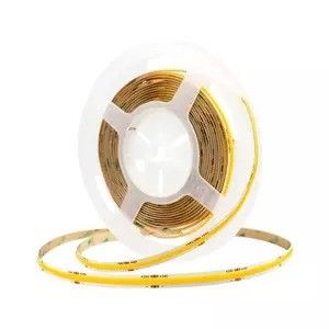 COB Tahan Air 252LED CRI90 12V 24V Dekorasi Dalam Ruangan Luar Ruangan Dapat Diredupkan 5M Strip LED Fleksibel