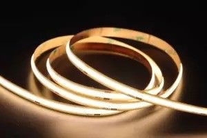 12v 24v 480 led Ce Rohs 3 Fleksibel Cahaya Cob Led Strip dengan Dimmer dan Dukungan Dimming