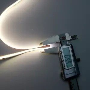 12v 24v 480 led Ce Rohs 3 Fleksibel Cahaya Cob Led Strip dengan Dimmer dan Dukungan Dimming
