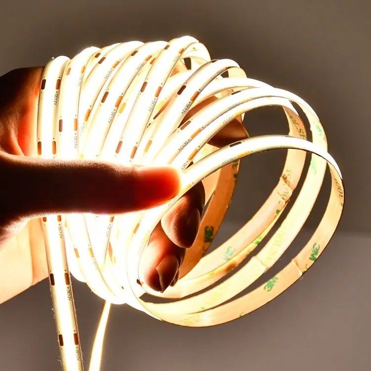 2700K 110lm 2023 HT 5m 10m 12v 24v 220v Rgbw Strip Lampu Cob Strip Led Cob