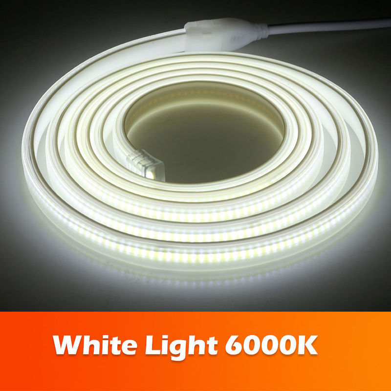 220v 280LEDs/m Putih/Putih Panas/Nutral Putih COB LED Strip CE RoHS 100m 50m Tegangan Tinggi