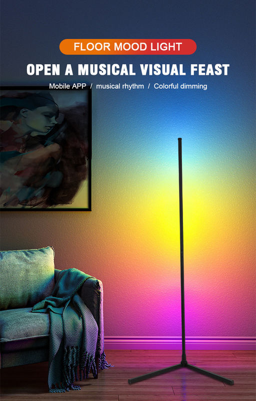 Remote Control Ambient Sunset Lamp Smart Living Room RGB Perubahan Warna Dekorasi Lampu Malam