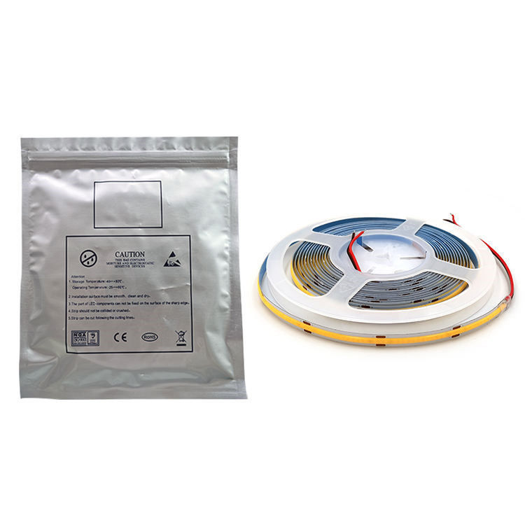 12V/24V Input Voltage Fleksibel LED Strip 3 Ra90 320led/m Panas Putih Densitas Tinggi