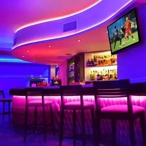 Lampu Flux Cahaya lm 1000 24V 576leds/meter RGB COB LED Soft Light Strip Langsung Baik