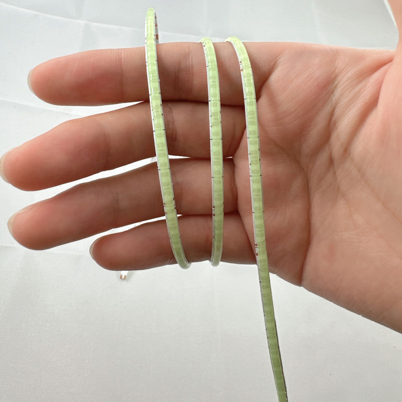 High Brightness 12V 5V COB LED Strip dengan CRI Tinggi dan 2700k-6500k Color Temperature