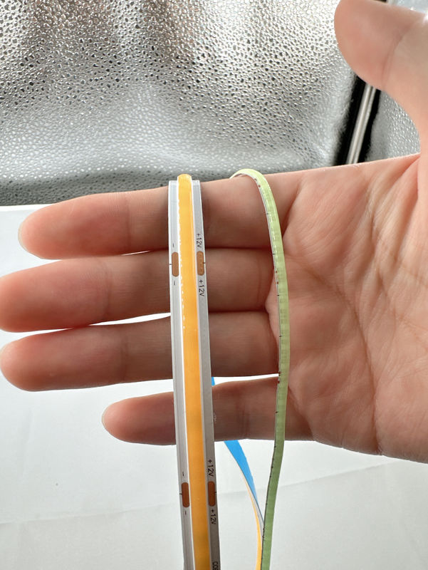 High Brightness 12V 5V COB LED Strip dengan CRI Tinggi dan 2700k-6500k Color Temperature
