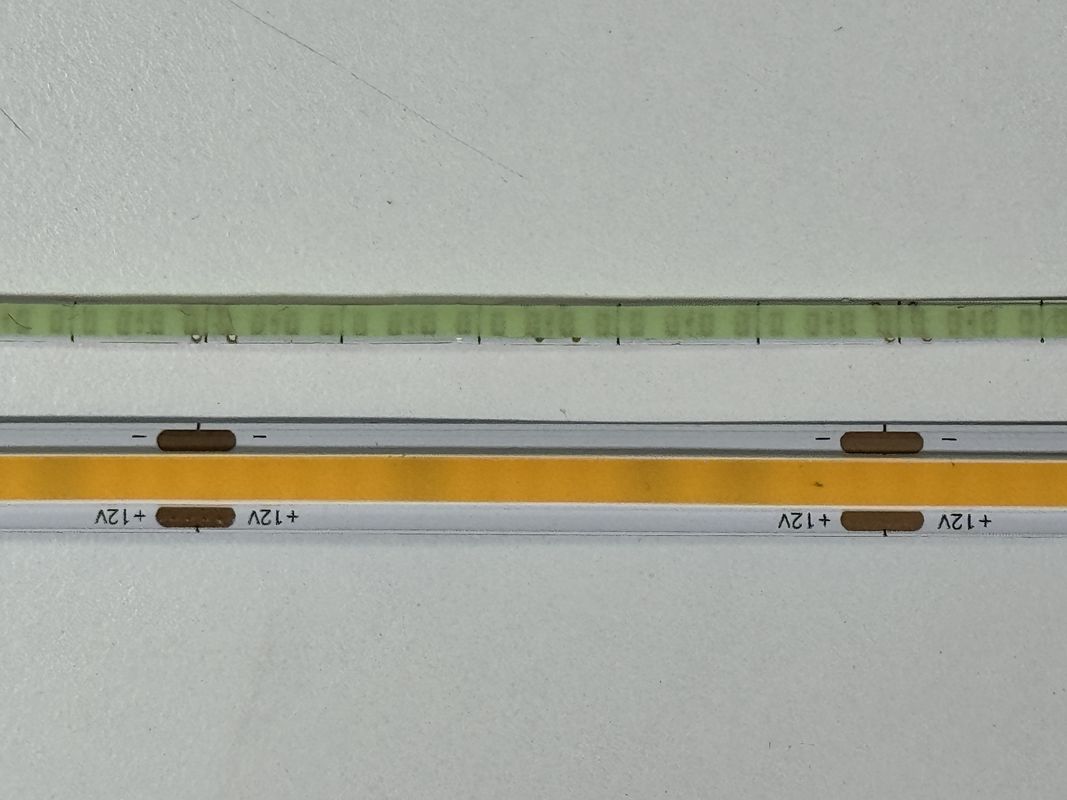 High Brightness 12V 5V COB LED Strip dengan CRI Tinggi dan 2700k-6500k Color Temperature