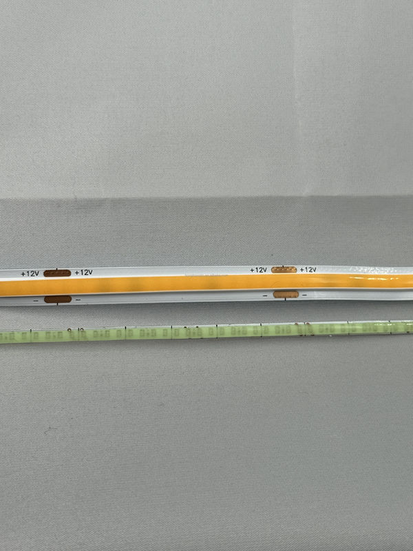 COB LED Strip DC24V CRI90 312LEDs/m IP33 IP40 IP44 dengan Pencahayaan Penuh 10m Stabil