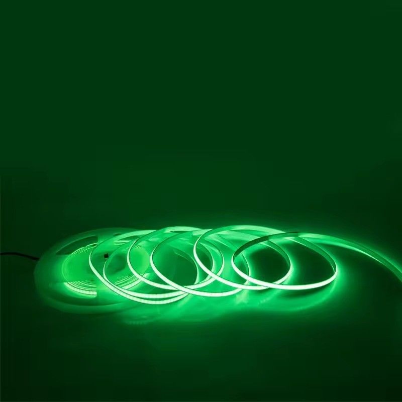 High CRI LED Tape Light 3mm Ultra Thin COB LED Strips 12V 24V RA 90 Gratis dapat dipotong