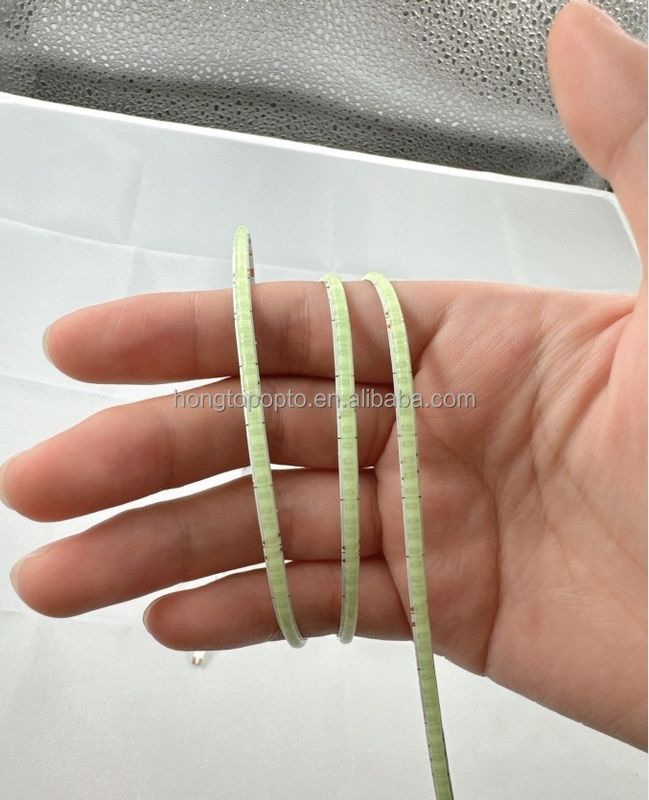 High CRI LED Tape Light 3mm Ultra Thin COB LED Strips 12V 24V RA 90 Gratis dapat dipotong