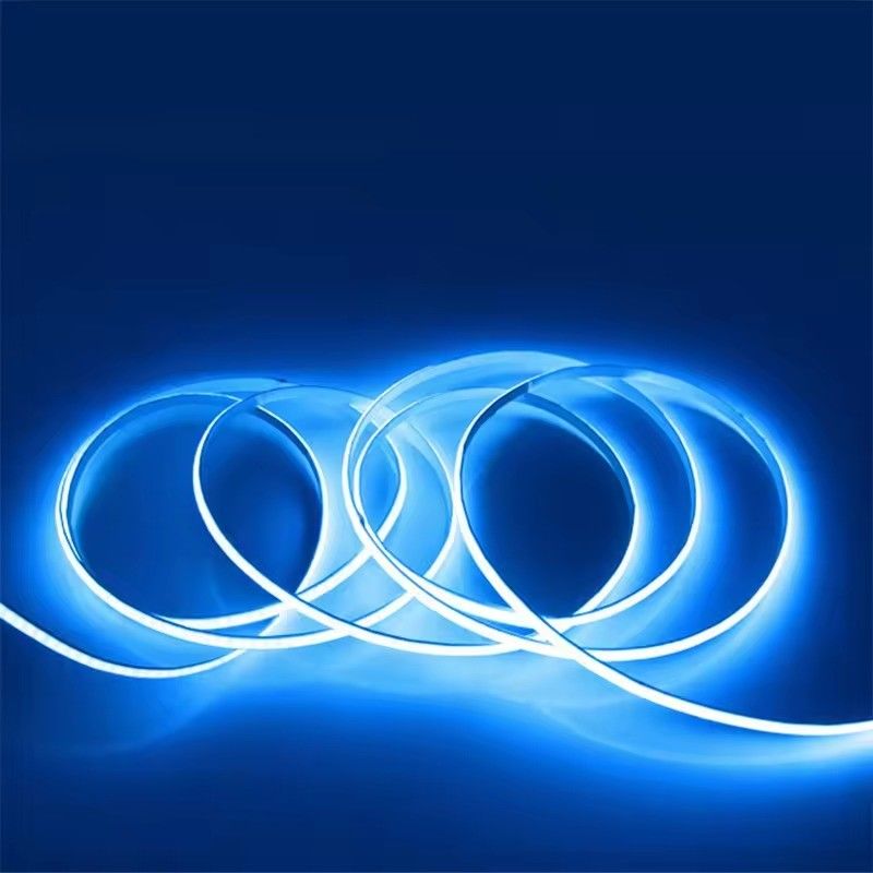 5V 12V 24V COB Strip dalam warna Biru Merah Hijau Kuning Panas Putih selama 50000 Jam Umur