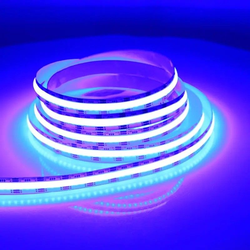 Supply Fleksibel Digital RGB COB LED Strip Light dengan 50000 Jam Waktu Kerja dan 3-