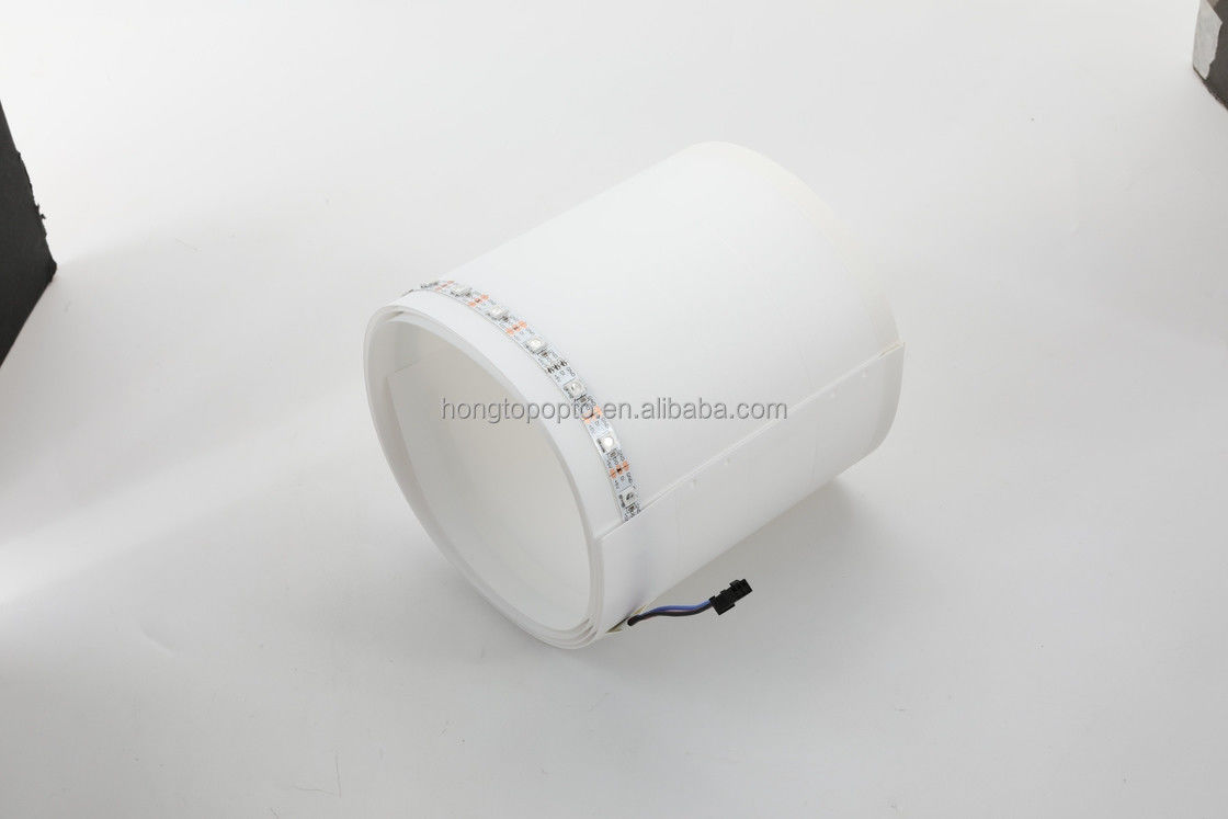 2- Smart Ambient Floor Light 1.5M 5V 5050 RGBIC Indoor Home Decor Smart Corner Lamp Dengan Bluetooth Remote
