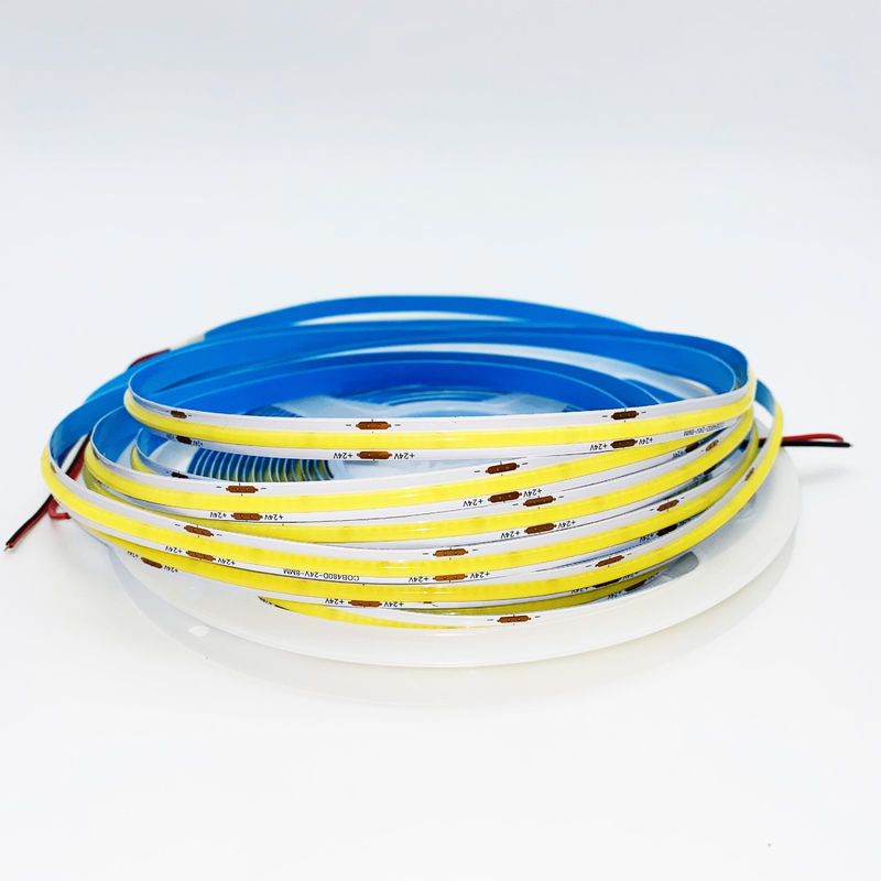 12V / 24V Cob Led Strip 320leds / m Reel ke Reel 5m / 10m / 20m / 50m Cuttable Setiap 3 LED