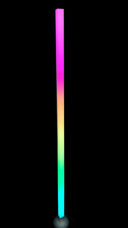 DIY Atmosphere Smart Home Light Rgb Led Floor Corner Lamp dengan IR Remote Control