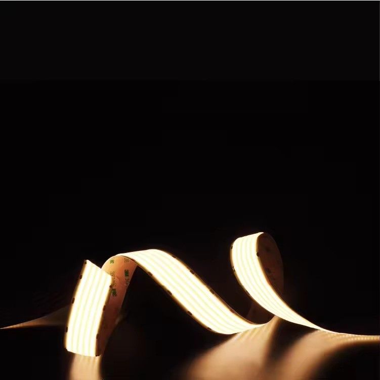 COB LED Strip Super Wide 30mm 1600chip 40W/M 2700k 3000k 6500k DC24V untuk Proyek Langit-langit