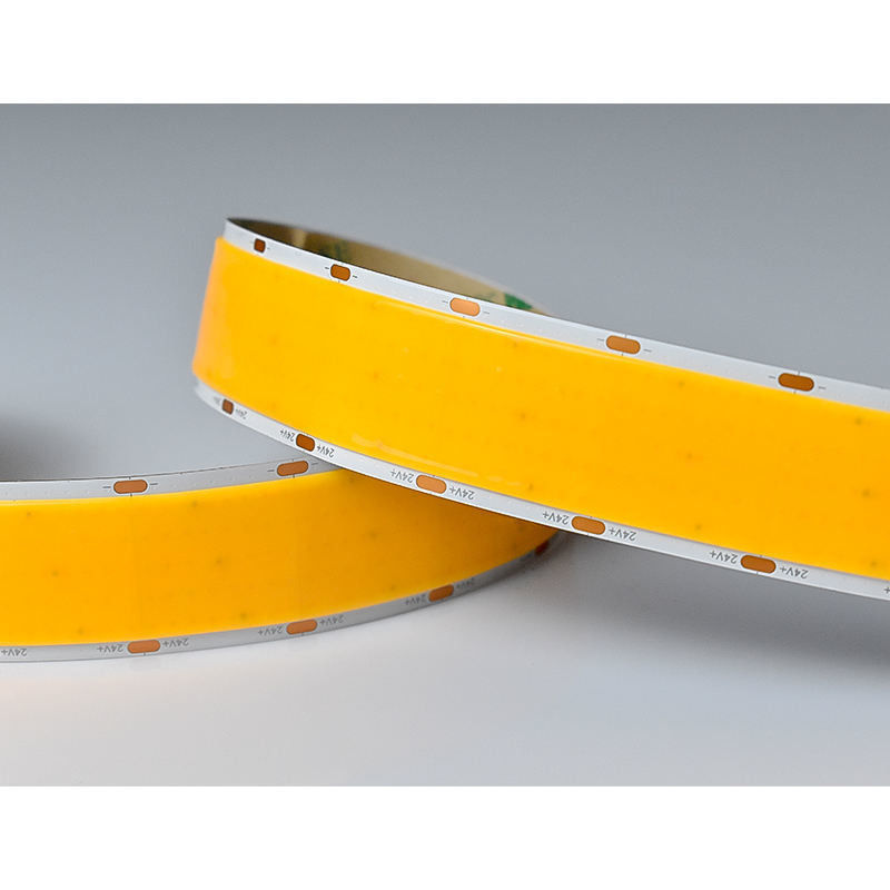 Ultra Widen Fleksibel DC24V 1600leds Cob Led Strip Lampu 30mm Lebar 5 Baris Super Cerah