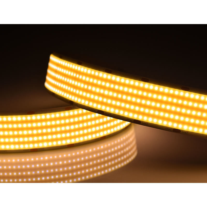 Ultra Widen Fleksibel DC24V 1600leds Cob Led Strip Lampu 30mm Lebar 5 Baris Super Cerah