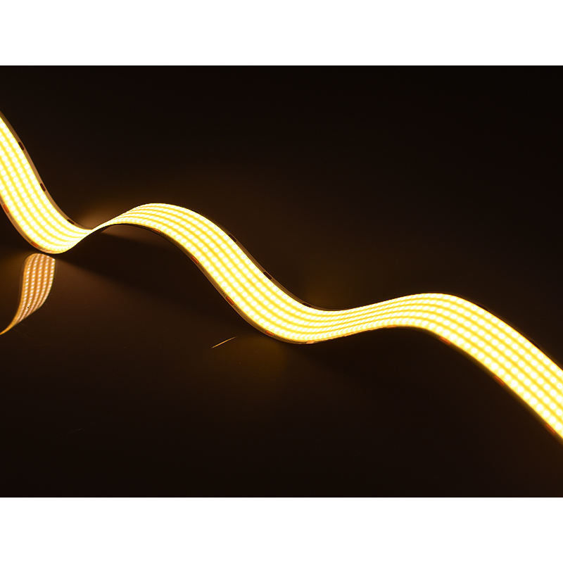 Ultra Widen Fleksibel DC24V 1600leds Cob Led Strip Lampu 30mm Lebar 5 Baris Super Cerah