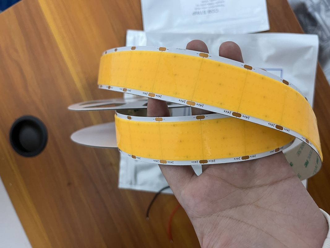 1600 LED 24V 2700K 3000K 4000K 6000K Single Color Cuttable Cob Led Strip Lebar 30mm